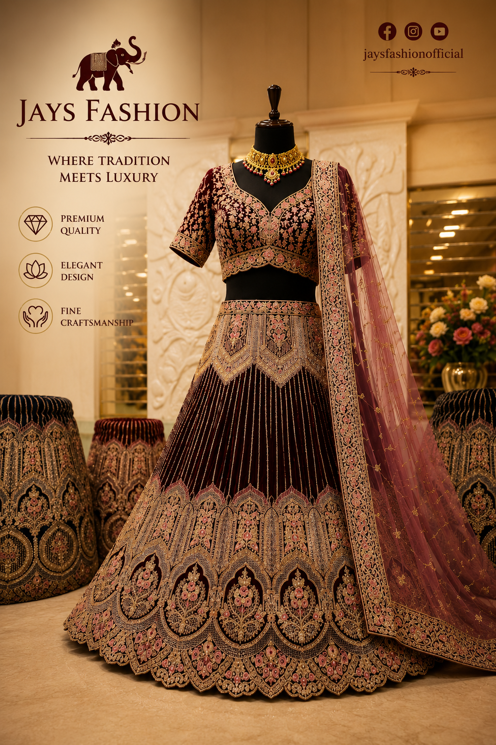 Designer Lehenga – Exclusieve collective.