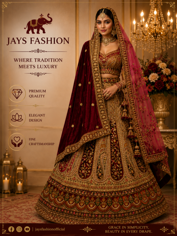 Bridal designer lahenga