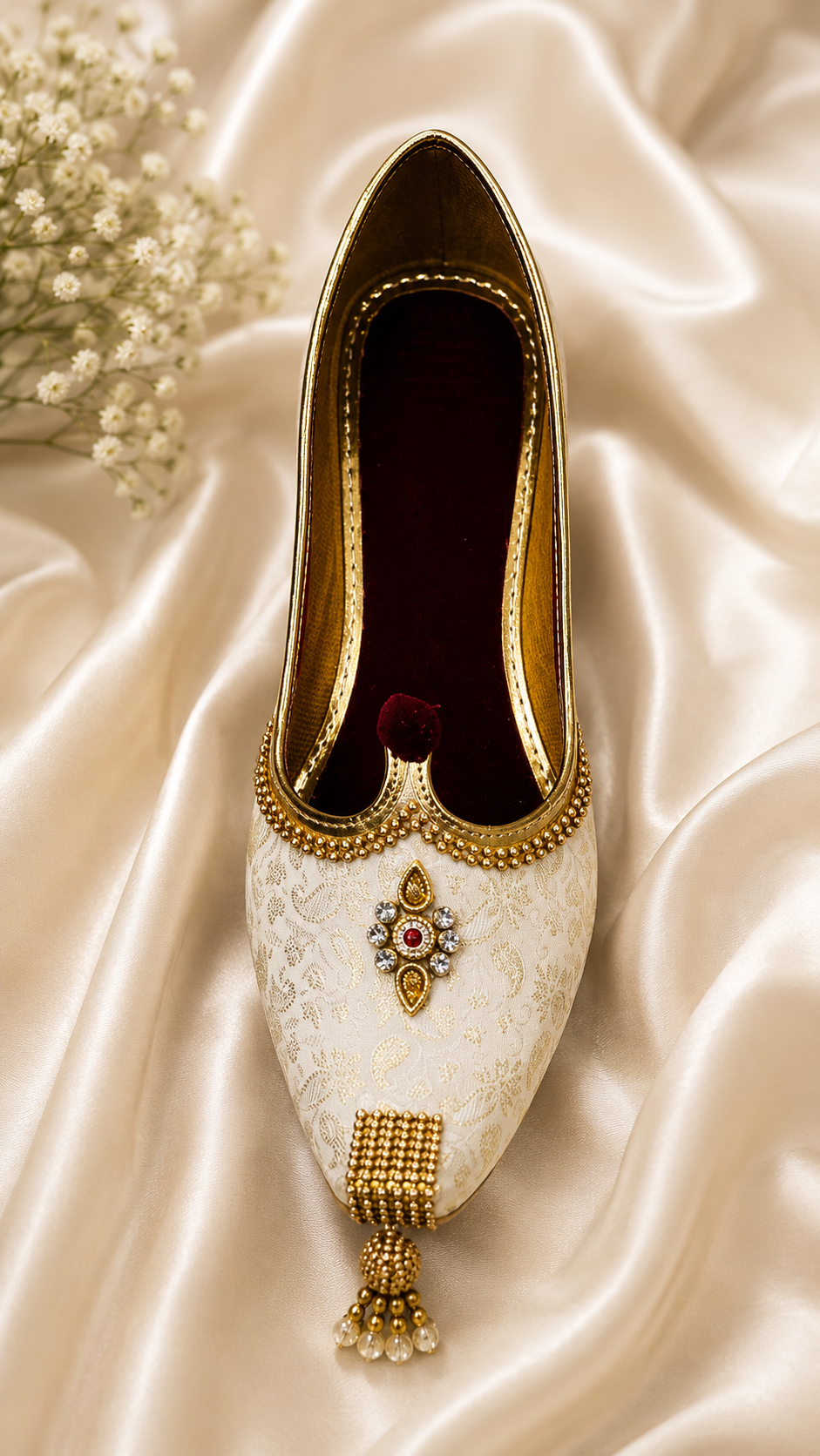 Luxe Gouden Jutti – Traditionele Elegantie - Afbeelding 5
