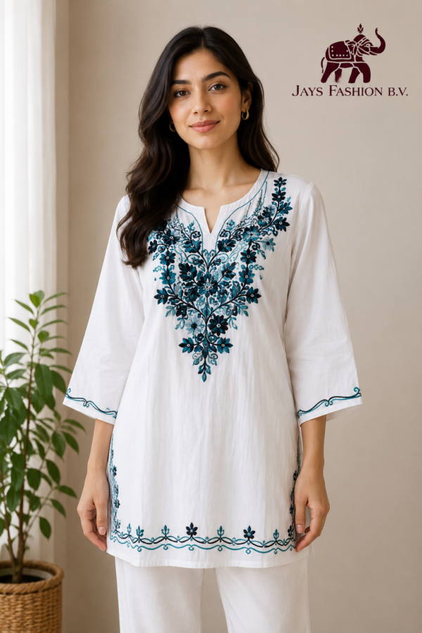 Witte Kurti – Elegante Dames Tuniek