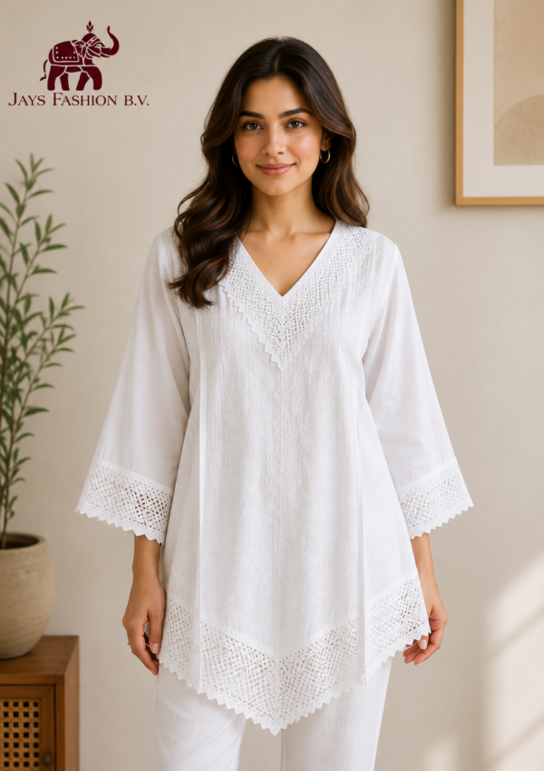 Witte Kurti – Elegante Dames Tuniek